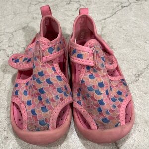 Pink water Kids Shoes